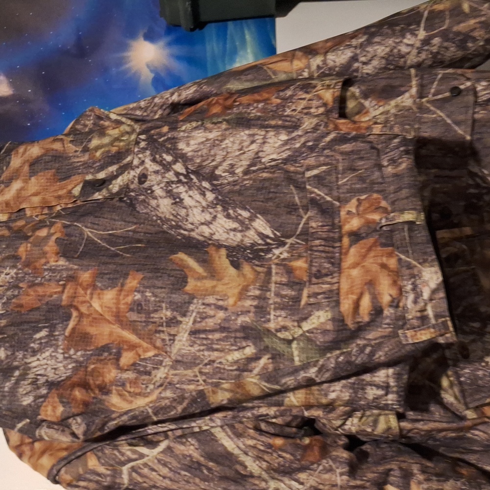 Camouflage hunting pants